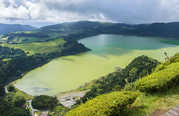Full-day van tour to Furnas
