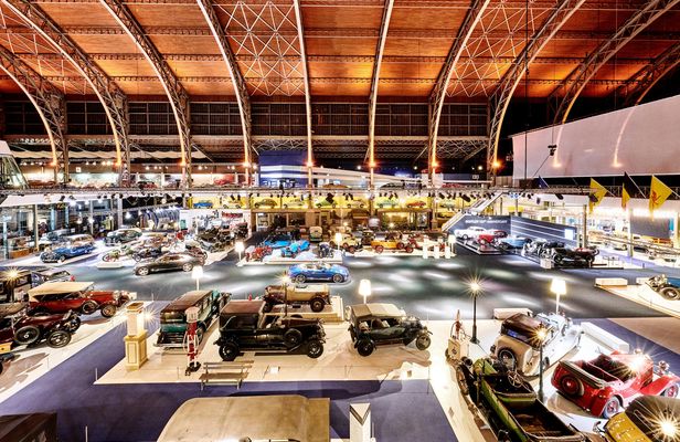 Entrance ticket to Autoworld Brussels