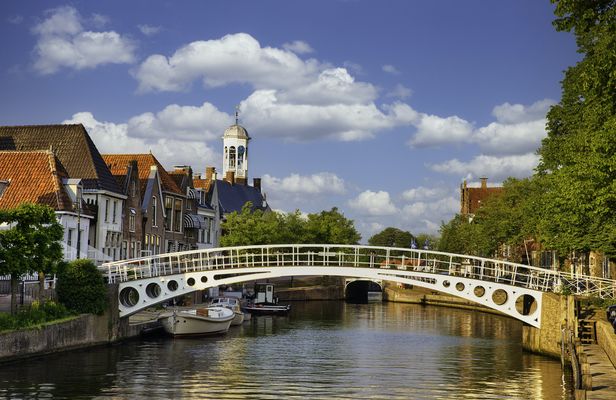 Self guided tour with interactive city game of Dokkum