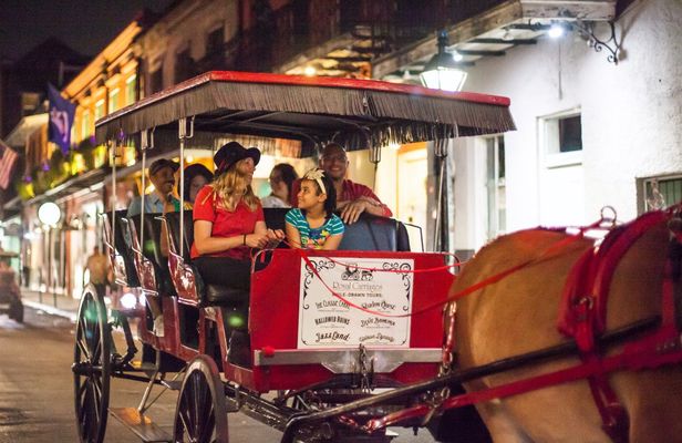 History and haunts carriage tour in New Orleans