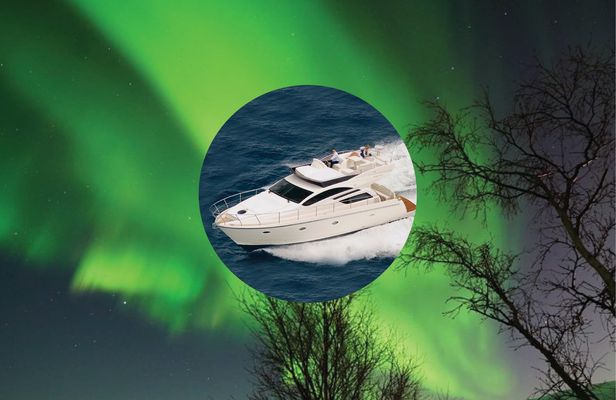 Private Tromsø Northern Lights tour in a luxury yacht