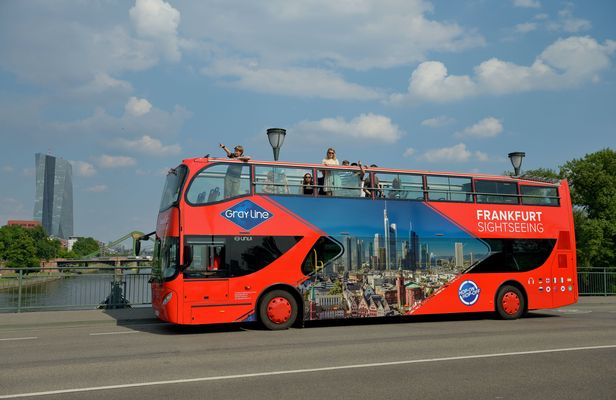 Frankfurt express tour by bus