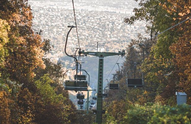 Janos hill tower visit by chairlift in Budapest