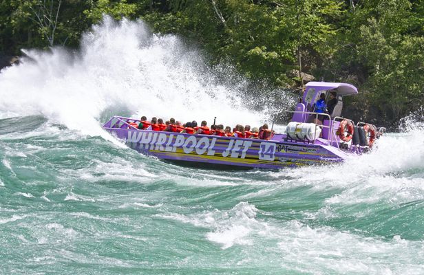 Niagara River Wet Jet boat tour with American departure
