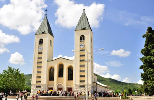 Private day trip to Medjugorje from Zadar