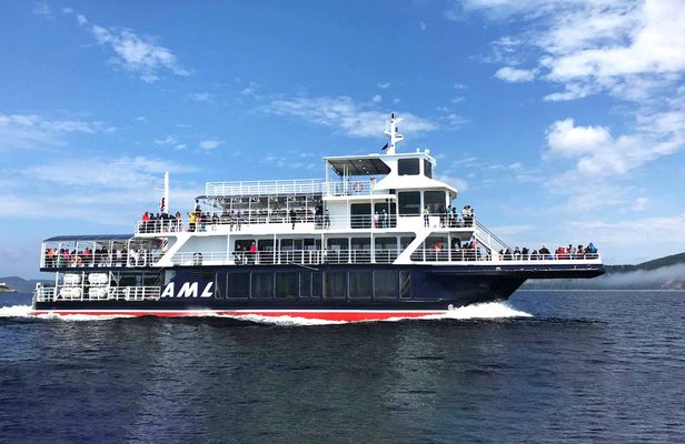 Baie-Sainte-Catherine whale watching cruise
