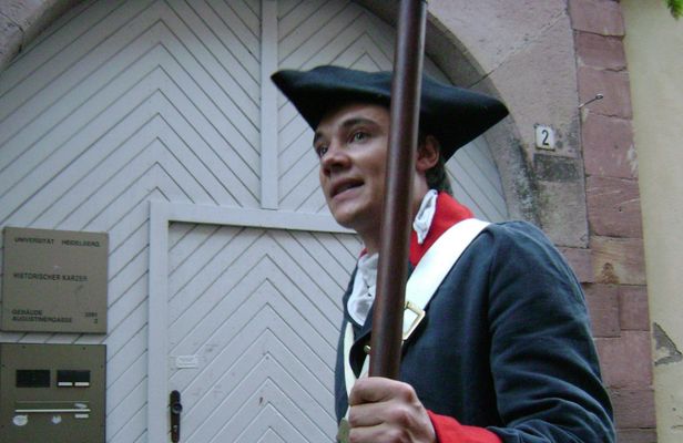 Nightwatchman walking tour through Heidelberg