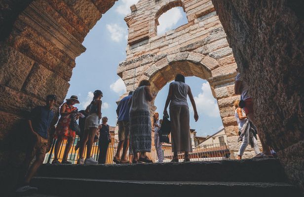 Verona Arena semi-private tour with fast track entrance