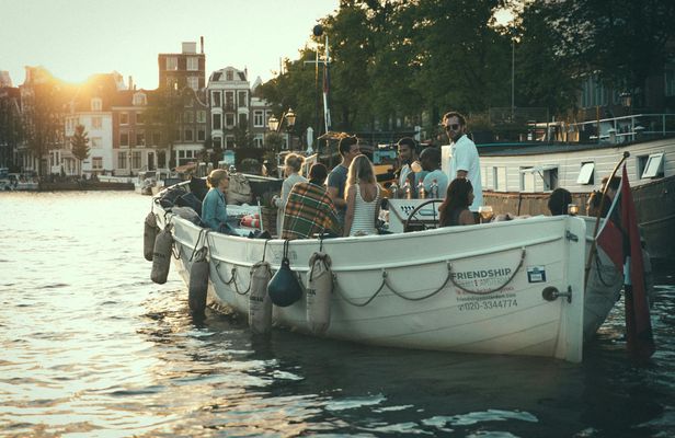Amsterdam luxury one-hour canal cruise
