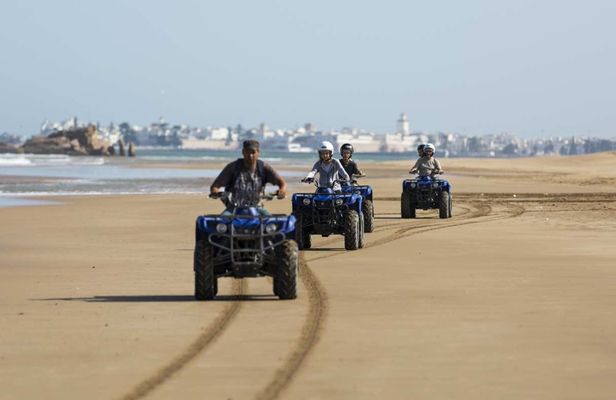 Quad bike tour in Essaouira beach