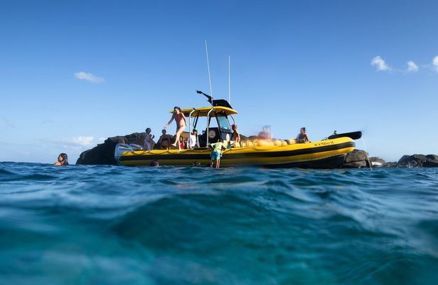 Private boat charter in North shore Oahu