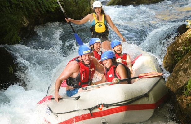 Discover Cetina River rafting, cliff jumping and more