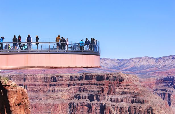 Grand Canyon West Rim day tour with Skywalk admission
