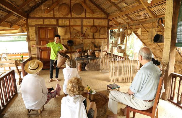 Luang Prabang Bamboo Experience Center tour by tuk tuk