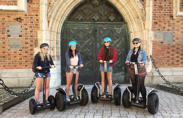 Guided Self-balancing scooter tour in Jewish Quarter Kazimierz