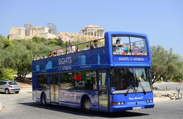 Acropolis, Parthenon tickets and Combo hop-on hop-off tour of Athens, Piraeus and Beaches