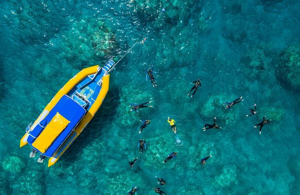 Ocean rafting southern lights tour Whitehaven Beach