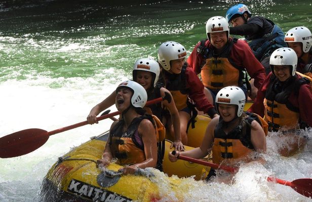 Kaituna River raft and sledge combo tour