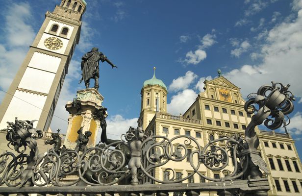 Augsburg city tour in the footsteps of Fugger, Mozart and Brecht