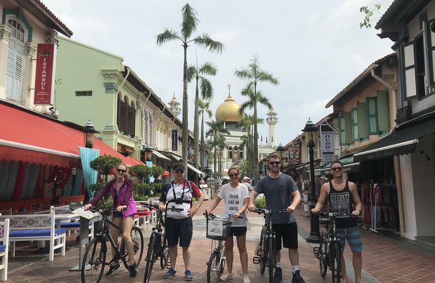 Historical Singapore bicycle tour