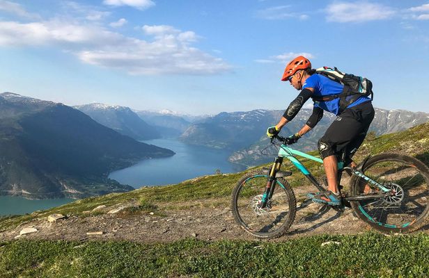 Voss mountain to fjord mountain bike tour