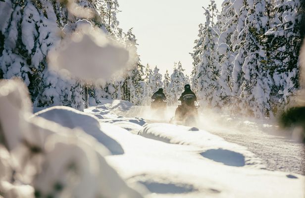 3-hour snowmobile adventure in Levi