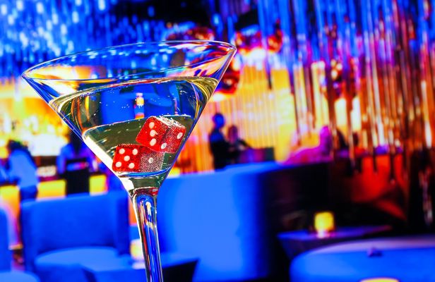 Friday night bar crawl by party bus in Las Vegas