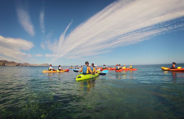 Cabo de Gata Natural Park kayak and snorkeling tour
