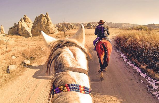 Cappadocia valleys 2-hour horseback ride experience