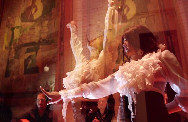 Tablao de Carmen flamenco show and dinner with entrance to the Poble Espanyol