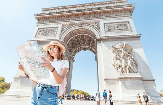 Arc de Triomphe tickets  with audio tour on mobile app