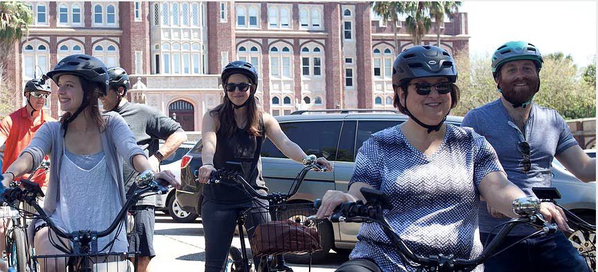 New Orleans electric Crescent and Creole bike tour
