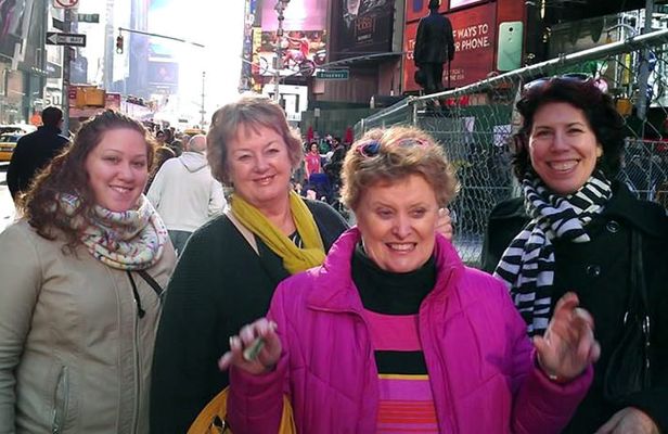 Off-Broadway theaters guided walking tour in New York City