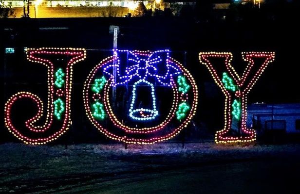 Christmas lights tour in Branson