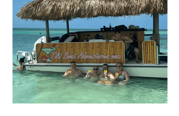 Private 2-hour Tiki Boat cruise in Key West
