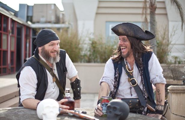 Pirate guided walking tour of New Orleans' French Quarter