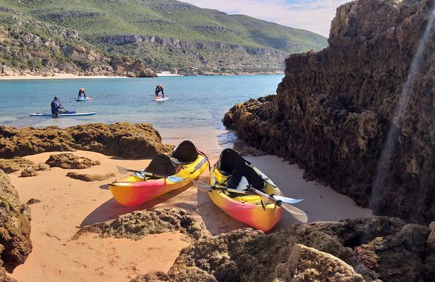 Portinho da Arrábida coastline canoeing tour