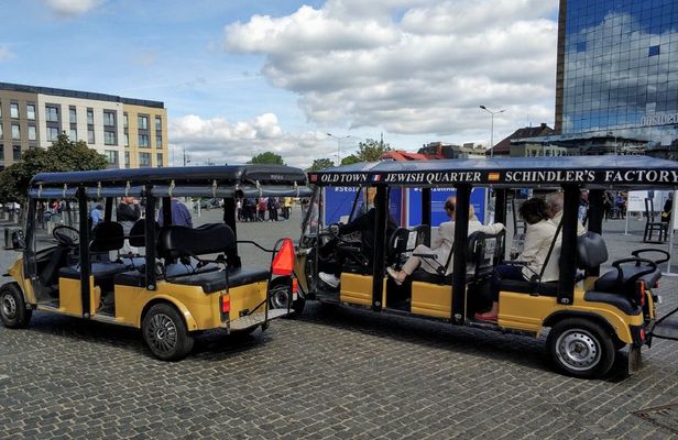 Kazimierz Quarter and former Jewish Ghetto tour by golf cart