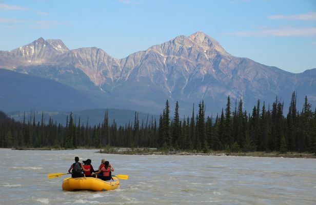 Athabasca Mile 5 rafting experience