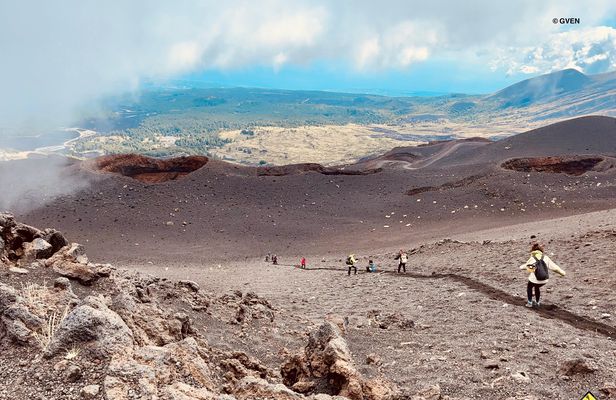 Excursion to the Top of Mt. Etna with Trekking and 4x4