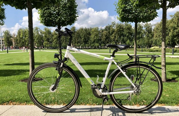 8-hour bike rental in Vilnius