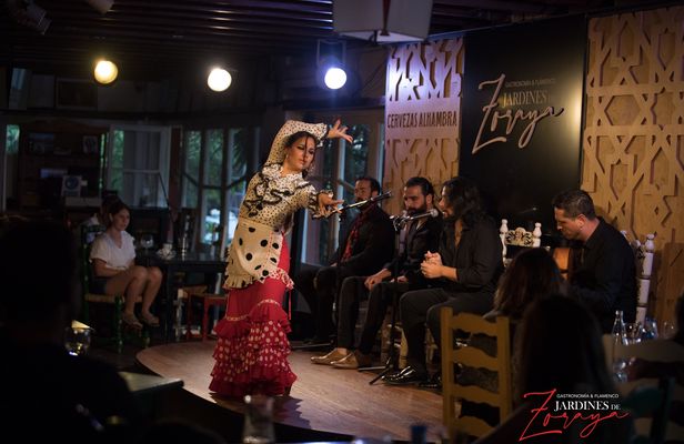 Tickets for flamenco show at the Jardines de Zoraya