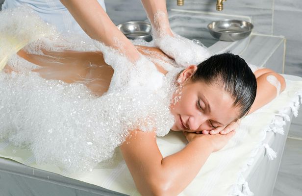 Artemis Hamam traditional full body scrub & foam massage in Kos
