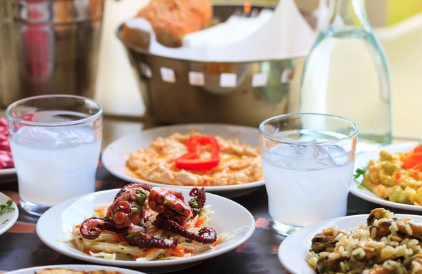 Private walking food tour in the Medieval Town of Rhodes