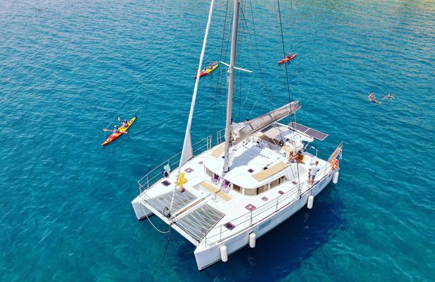 Catamaran private cruise in Rhodes