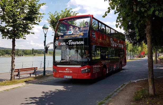 24-hour Bonn & Bad Godesberg big hop-on hop-off bus tour