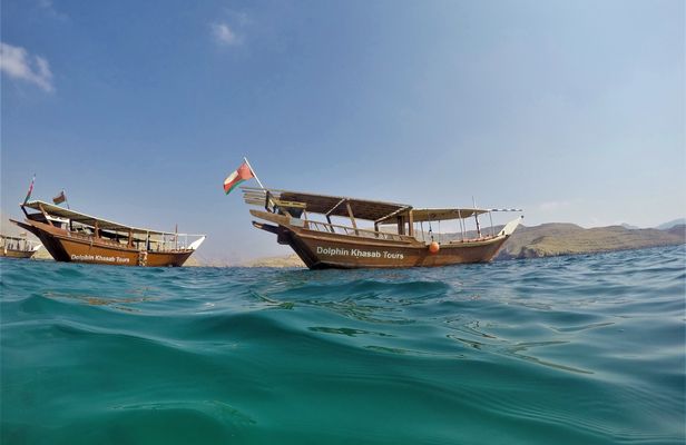 Private full-day dhow cruise from Khasab