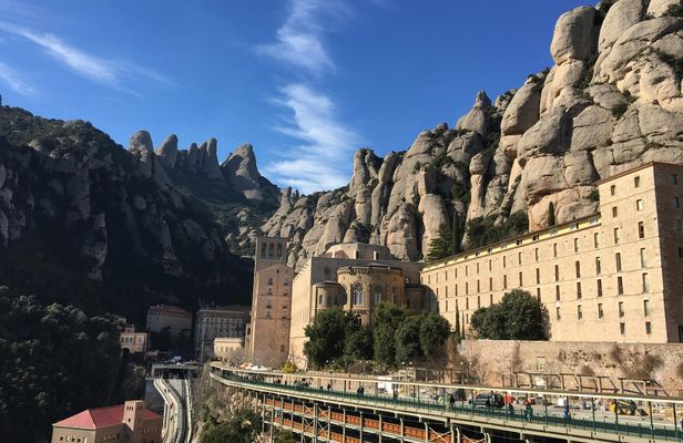 Montserrat Monastery visit and mountain hike from Barcelona