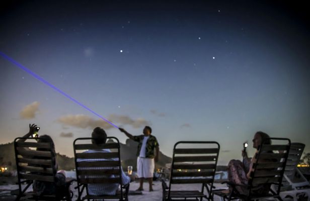 Bora Bora cruise, star gazing and Polynesian voyaging guided tour
