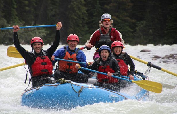 Sunwapta river rafting adventure